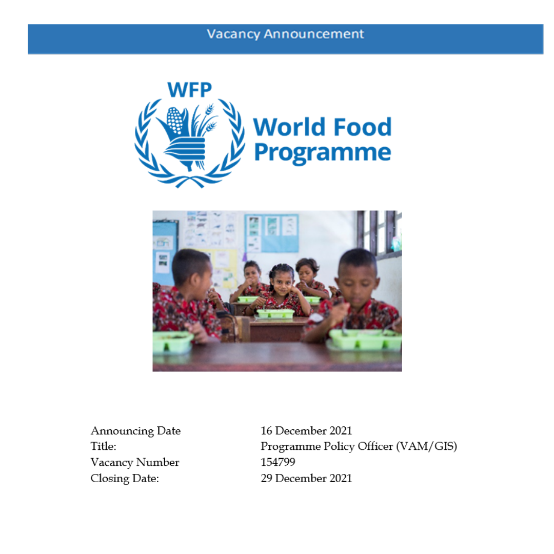 WFP Vacancy