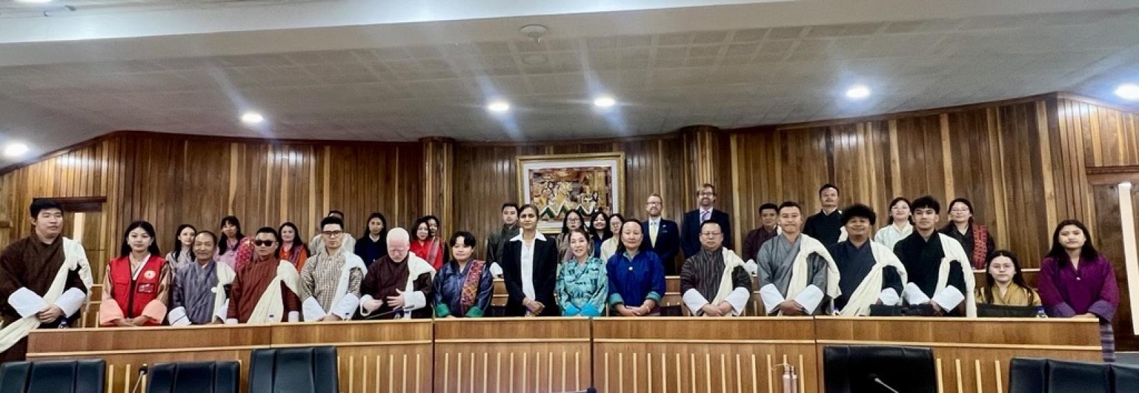 Group photo from the LNOB consultation held at [Venue Name], where voices from across Bhutan came together to ensure no one is left behind.